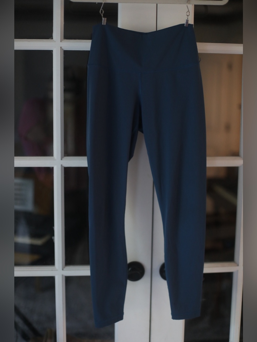 Everlane Perform Ankle Leggings, Navy Blue, Size Small High Rise Activewear